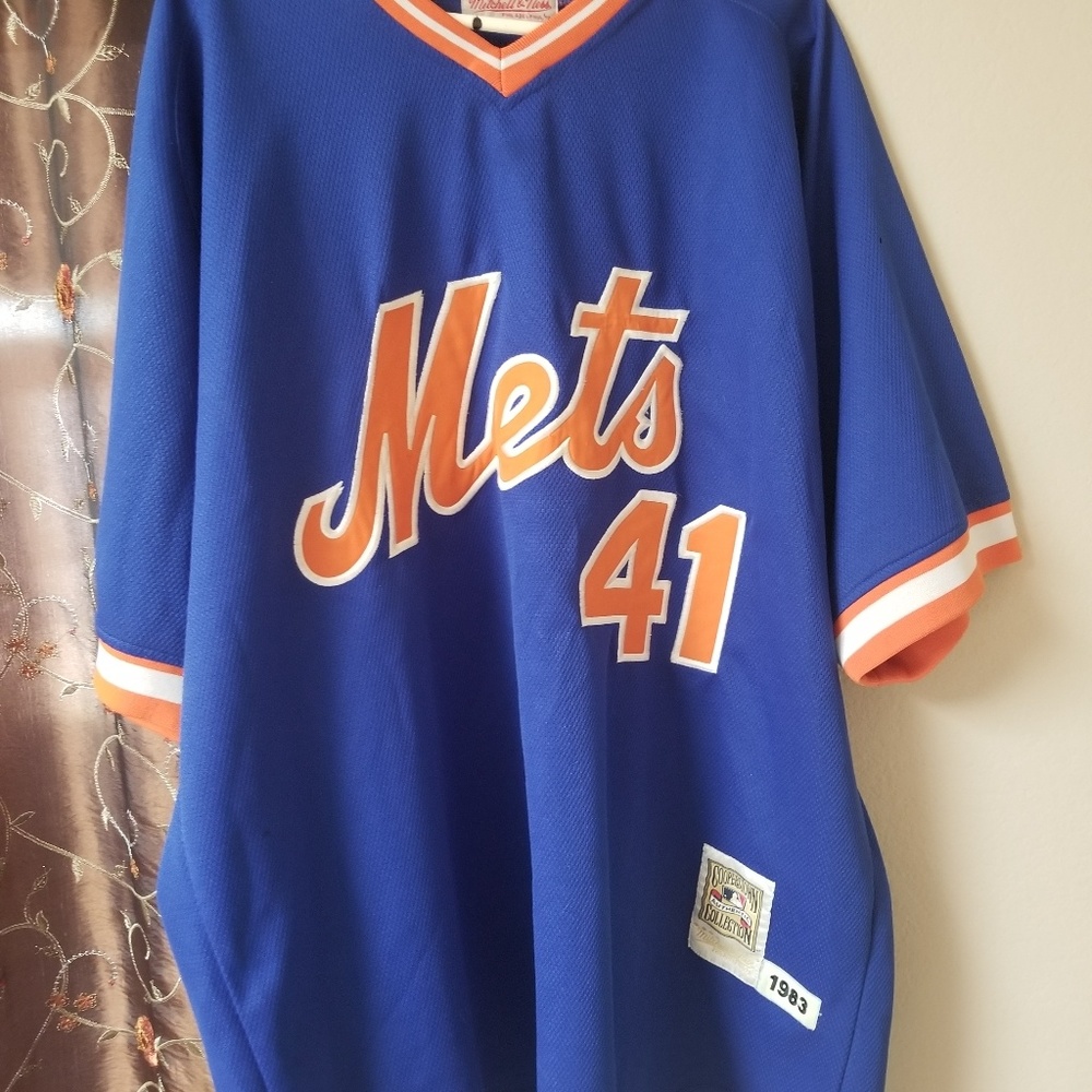 Mens Mitchell & Ness New York Mets Tom Seaver 1983